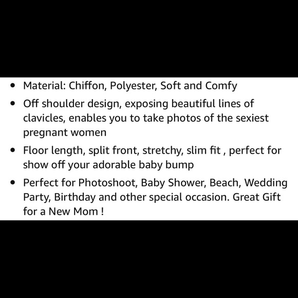 Maternity shoot baby shower Maroon chiffon dress - Picture 8 of 8